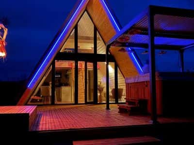A-frame Gebautes Referenzmodell